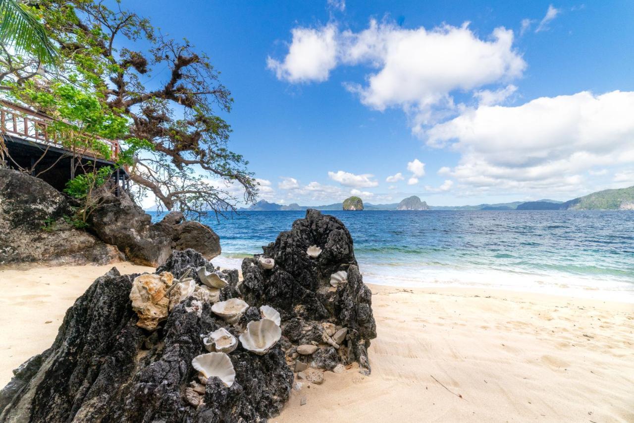 Kudugman Beach Cottages - El Nido Exterior foto